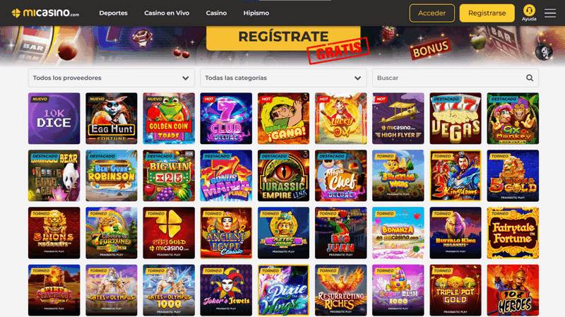 MiCasino Online: Una experiencia de juego completa MiCasino Online: Una experiencia de juego completa